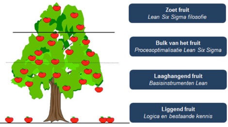 slim plukken met lean